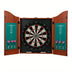 Dartboard Set with Wooden Cabinet – Includes 6 Darts for Home Use