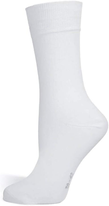 Safersox classic mosquito repellent socks – classic business socks with integrated mosquito repellent and permanent fresh function - White - 9-11