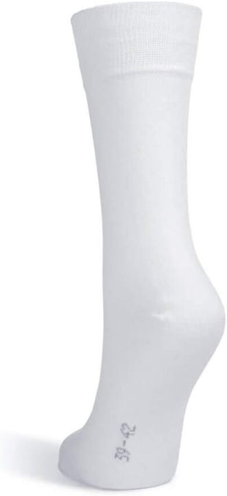 Safersox classic mosquito repellent socks – classic business socks with integrated mosquito repellent and permanent fresh function - White - 9-11