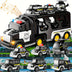 5-in-1 Fire Truck & Car Carrier – Friction Action Toy with Lights & Sounds (Ages 3–6)