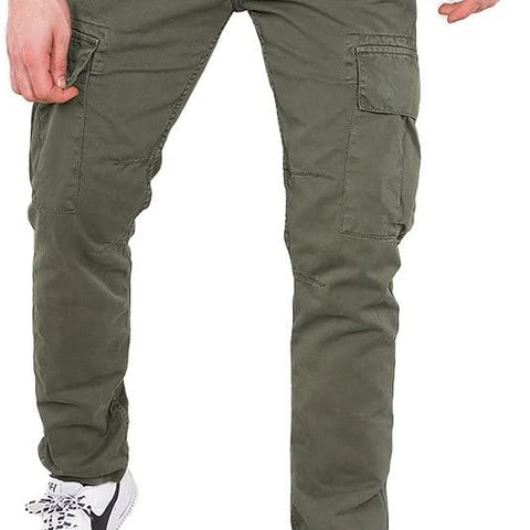 Alpha Industries Men's Agent Casual Trousers Pants, Black Olive, 34W