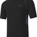 Huayuzh Mens Swim Shirts Short Sleeve Rash Guards Rashguard UPF 50+ Quick Drying T-Shirts Surfing Pool Beach Sports Top Black 2XL