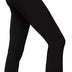 TLC Sport Women's Tummy Control with Figure Firming High Waist Bootleg-Black-Long-S