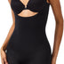 SPANX Power Open-Bust Mid-Thigh Bodysuit, XL