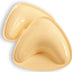 Vety 2025 Sticky Bra Inserts, Reusable Stick On Bra Push Up Invisible Self-Adhesive Bras for Evening Dress, Wedding Dress and Backless Strapless Clothing (UK, Alpha, L, Regular, Regular, Beige)