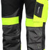 LACHTI L4051104 Spodnie Ostrzegawcze Czarno- èèté, XL, CE, Lahti