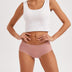 INNERSY Seamless Knickers for Women No Show Underwear Ladies Briefs Invisible Nylon Pants 2 Pack Beige/Pink, XL