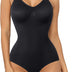 Gotoly Women Slimming Bodysuits Shapewear Tops Tummy Control Body Shaper Spaghetti Strap Camisole Leotards Bodycon Jumpsuit (Black, XL-XXL)