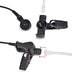 HYS Covert Acoustic Tube Security Bodyguard Earpiece Headset PTT Mic Compatible With Motorola CP040 DP1400 GP68 GP88 GP300 CT150 Pro1150 Hyera Midland 2 Way Radio