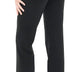 icyzone Bootcut Yoga Pants for Women - Tummy Control Workout Sports Trousers Exercise Running Pants (L, Black)