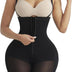 SHAPELLX Fajas Colombianas Shapewear for Women Tummy Control Plus Size Postpartum Body Shaper Butt Lifting Bodysuit, A1-black, Medium