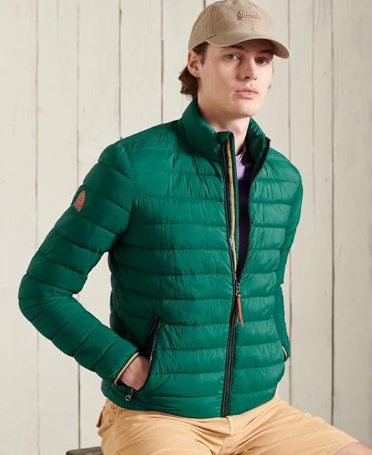 SUPERDRY MOUNTAIN PADDED JACKET Coat, Green, S