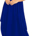 Re Tech UK - Womens Sleeveless Baggy Loose Racer Dress - Lagenlook Tulip Round Neck - Maxi Dresses for Women UK, Ladies Summer Dresses, Beach Holiday Clothes, Plus Size Dress for Women Blue 24-26