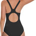 Beautikini Period Swimwear One Piece Leakproof Menstrual Swimsuit Racerback Training Bathing Suit for Teens Girls and Women Black, S