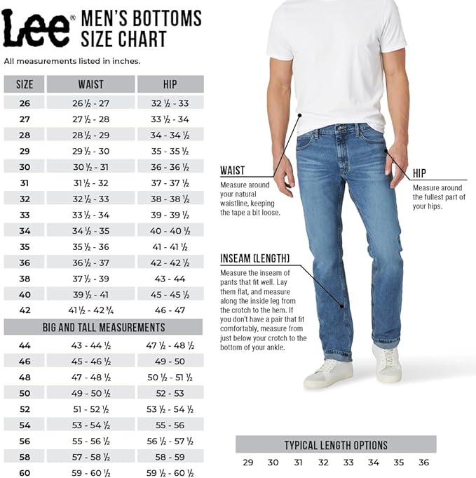 Lee Men's Dungarees Straight Leg Carpenter Jean