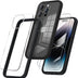 ORNARTO Compatible with iPhone 14 Pro Case 6.1",Bumper Case with 2 x Screen Protector Liquid Silicone Gel Rubber Case Full Body Protection Removable Clear Back Cover for iPhone 14 Pro-Black