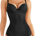 Gotoly Bodysuit Shapewear for Women Tummy Control Shaping Body Shaper Jumpsuits Tops with Bra Sleeveless Camisole Smooth Waist Trainer Bodywear Seamless Body Briefer (Black, XL)