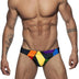 sandbank Men's Swimming Surfing Underwear G String Thong Bikini Brief Swimwear Bottom Black, M