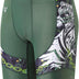 HUGE SPORTS Men's Splice Swimming Shorts Compression Jammer Long Wild Series, Bear Green, XXL