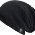VECRY Mens Slouchy Knit Oversized Beanie Skull Caps Artistic Hats (Plaid-Black)