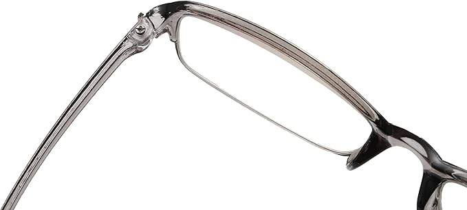NRDIK PROFLEX SpareSpecs Reading Glasses (value 3 pack) - lightweight impact resistant, scratch resistant, bendy, flexible, anti-slip, unisex (mens + womens) (blue, black, grey; oval; +4.0)