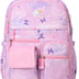 BYXEPA Girls Backpack, 43 x35 x17cm School Backpacks for Girls, Cute Book Bag with Compartments for Girl Kid Students Elementary School