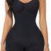 FeelinGirl Butt Lifter Bodysuit Full Body Shaper Tummy Control Shapewear Seamless Bodysuit for Women Shapewear Full Body Shaper Adjustable Shoulder Straps XL/XXL Black