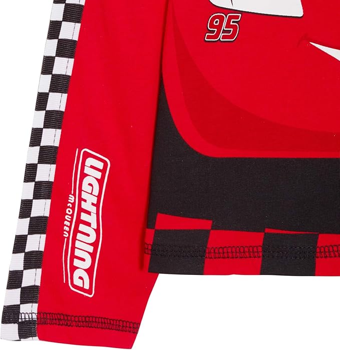 Disney Cars Pyjamas Kids Lightning McQueen Red 3-4 Years