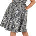 Lovedrobe Womens Ladies Midi Dress with Pockets Leopard Size 16