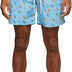 Urban Classics Men's Pattern swim Shorts Badeshorts, Blue (Lightblue/Ice 02060), 5XL