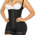 SHAPERX Shapewear Tummy Control Fajas Colombianas High Compression Body Shaper for Women Butt Lifter Thigh Slimmer, Black, Medium