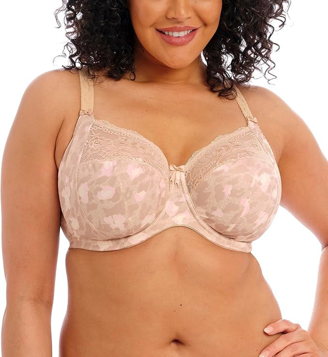 Elomi Women's Morgan Underwire Banded Stretch Lace Bra Full Coverage