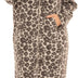 Suzy & Me Ladies Hooded Micro Fleece Full Zip Lounger Dressing Gown (UK, Numeric, 12, 14, Regular, Regular, FLORAL)
