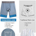 YoungSoul Boys' Swimming Shorts with Compression Liner Quick Dry Kids Swim Trunks 2 in 1 Swimwear Beach Shorts Aqua Blue 9-10 Years Size 150