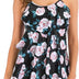 FLYILY Women 2 Piece Tankini Swimsuits Flounce Printed Top with Boyshorts Plus Size Swimwear Bathing Suit (WhiteFlower, M)