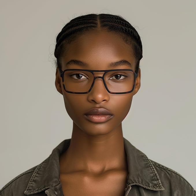 LONDON MOLE® Spy reading glasses | Cool square shaped pilot readers | Men’s Women’s Unisex | Spring hinges