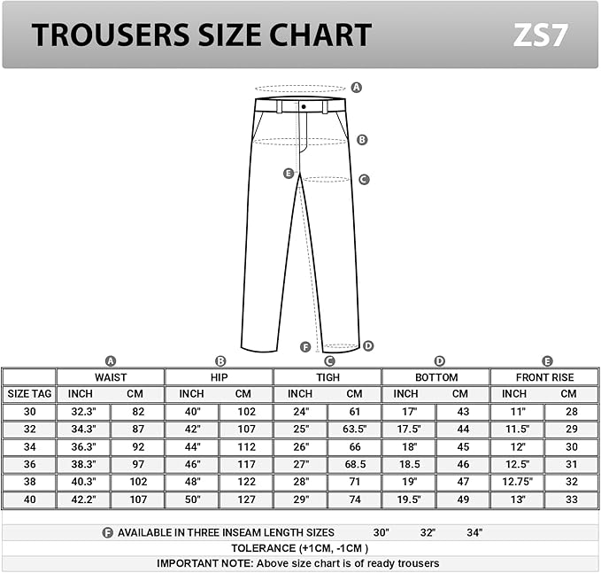 ZS7 Hi Vis Work Trousers Men Durable Polycotton Fabric Multiple Pockets Work Utility & Safety Trousers Reflective Tape High Visibility Work Pants (UK, Waist & Inseam, 38W 34L, Orange)