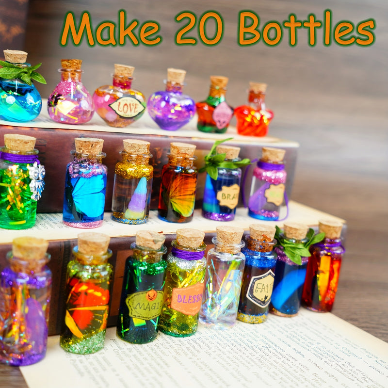 Mini Wizard Potions Kit – DIY Fairy Magic Craft Set for Kids & Girls