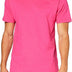 Build Your Brand Men's T-Shirt Round Neck, Hibiskus Pink, XXL