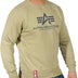ALPHA INDUSTRIES Men's Basic Sweater Sweatshirt, Light Olive, 4XL
