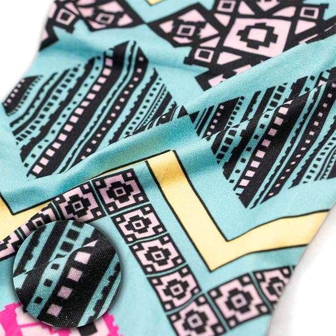 cosey - Printed Colorful Leggings (one Size) - Design Aztec Panic