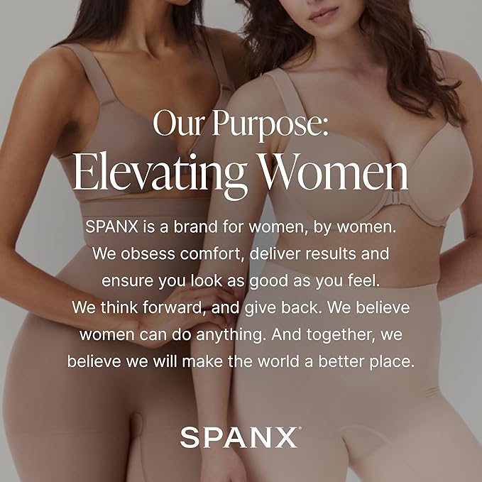 Spanx Shapewear for Women Tummy Control Power Short (Regular and Plus Size), Soft Nude, XXL