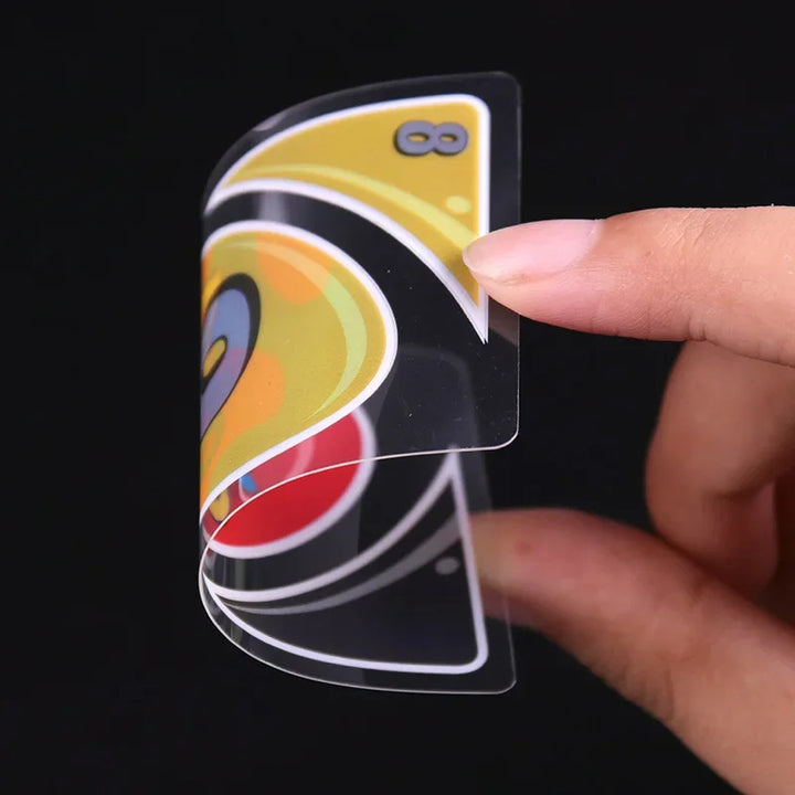 UNO H2O Waterproof Card Game – Transparent PVC Playing Cards