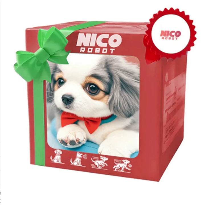 Interactive Plush Robot Puppy – Walking Barking Wagging Tail Toy for Kids