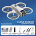 H135 Mini Drone – WiFi FPV 4K Camera Foldable RC Quadcopter with LED Lights