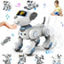 VATOS RC Robot Dog Toy – Electronic Programmable Voice Command Puppy Kids Gift