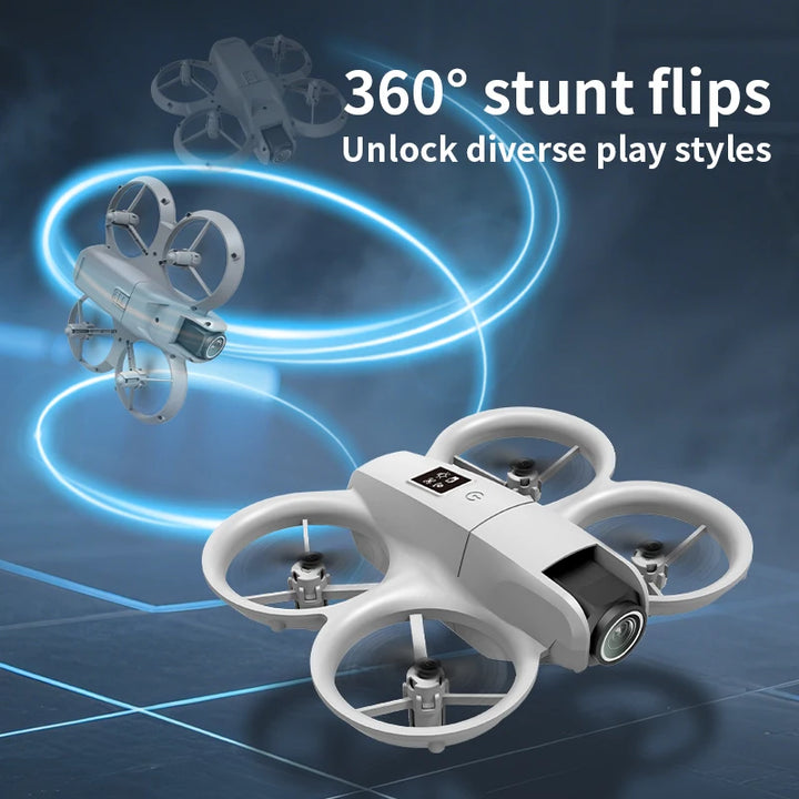 H135 Mini Drone – WiFi FPV 4K Camera Foldable RC Quadcopter with LED Lights