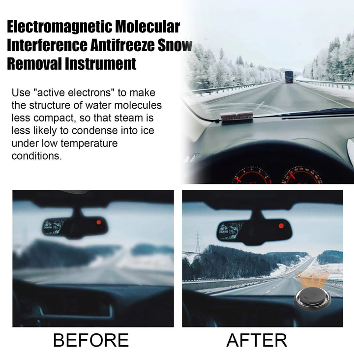 Car Electromagnetic Snow Melter – Winter Anti-Freeze Defroster De-Icer Device