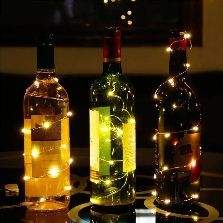 1–5M Copper Wire LED Fairy Lights – Warm String Lights for Christmas, Wedding & Party