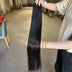 Blonde Straight Hair Bundles – Synthetic Yaki Weave Extensions Smooth Full Ends